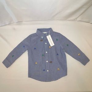 Janie and Jack Button down 18-24 months